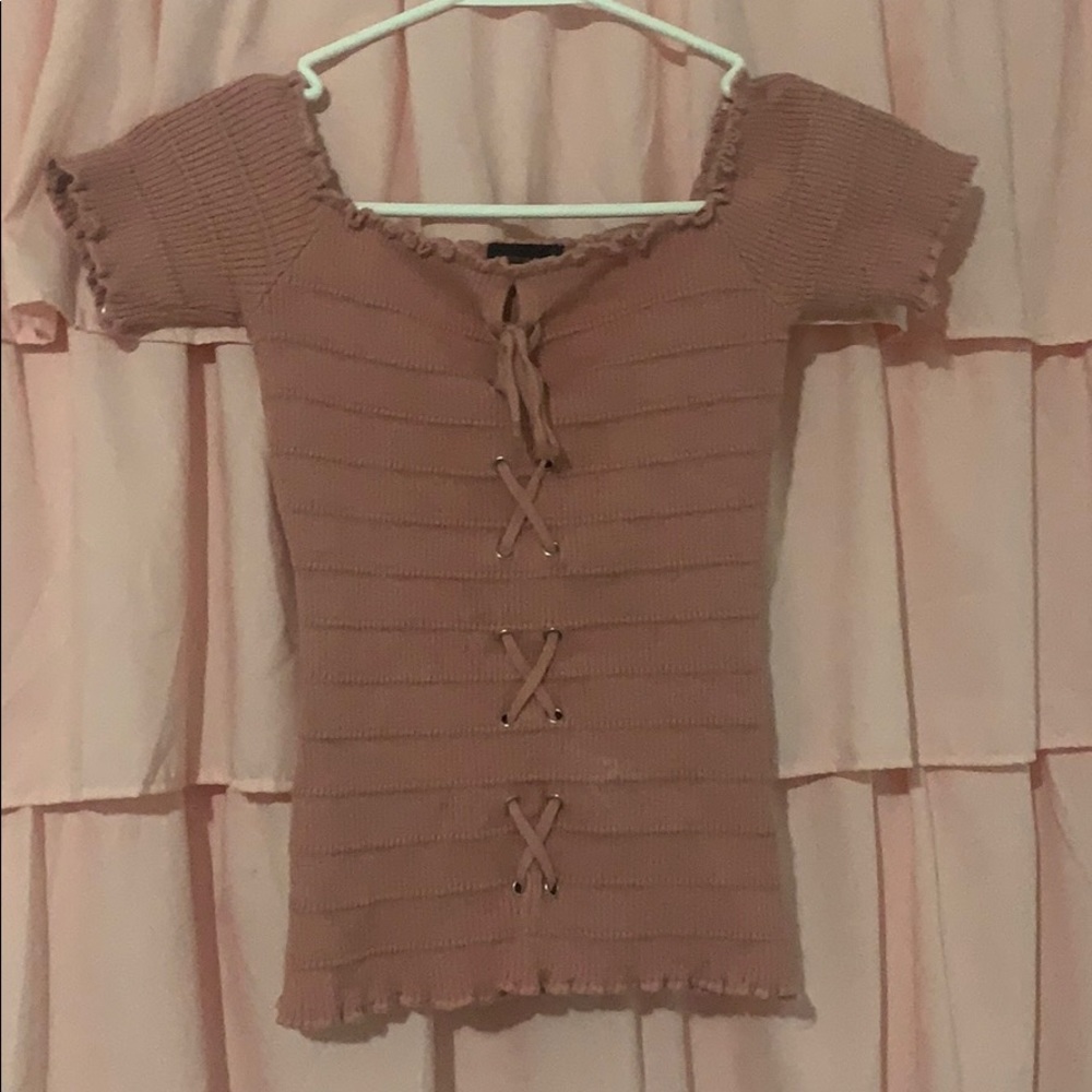 Cute crisscross pink fun